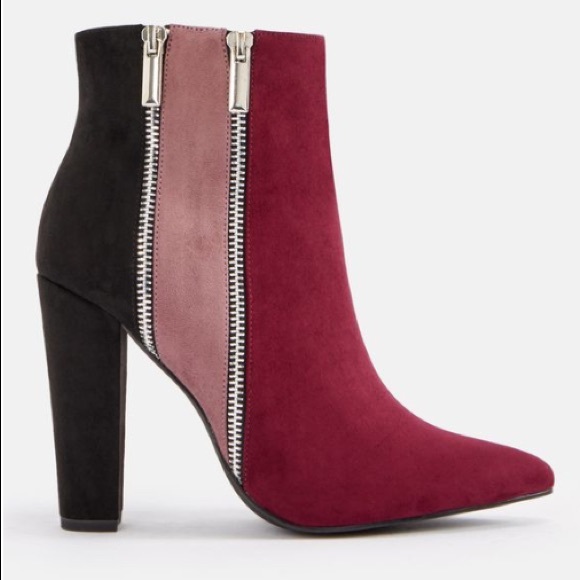 remi colorblock bootie
